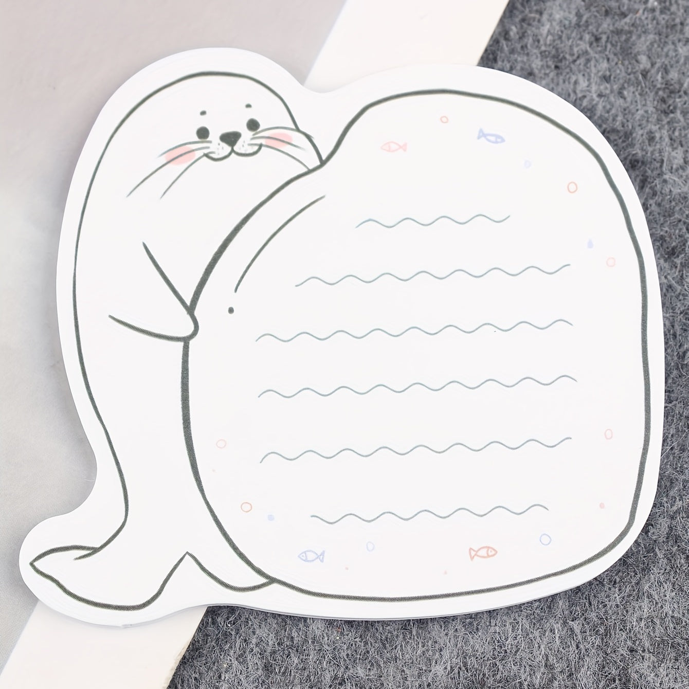 30-Pack Cartoon Seal Sticky Notes for Office and Students