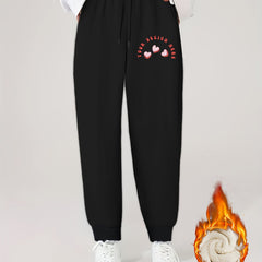 Women's Plus Size Fleece Liner Joggers