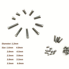 Watch Repair Tools Stainless Steel Screws Boxed