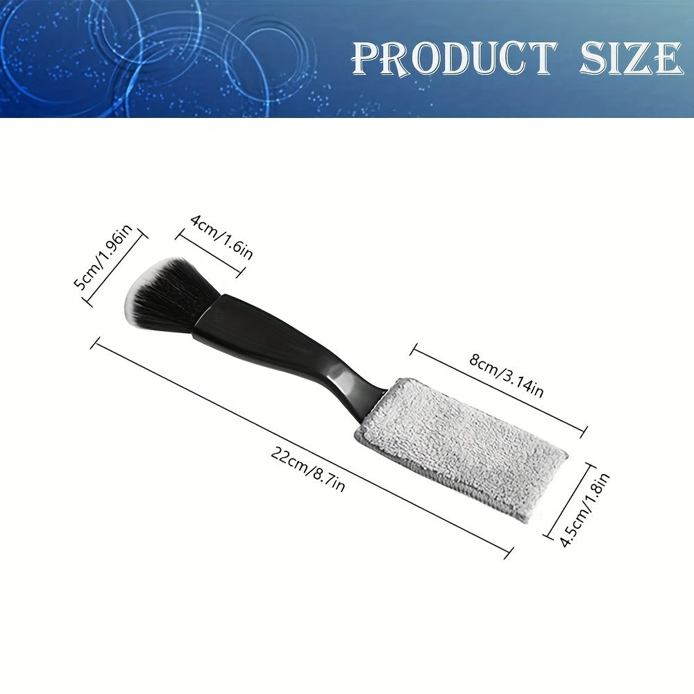Double Head Car Clean Brush Set