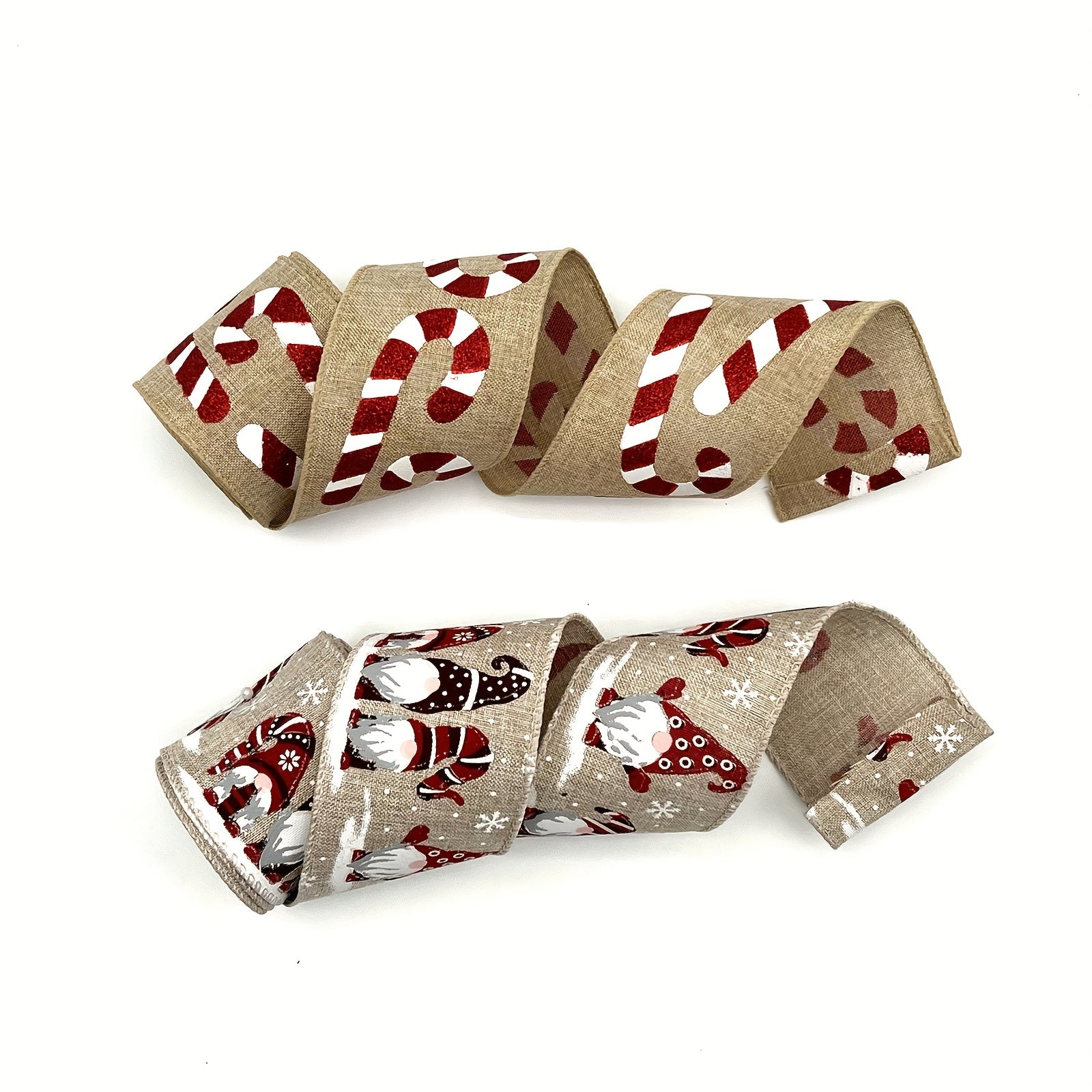 Brown Christmas Ribbon For Holiday Trees DIY Crafts