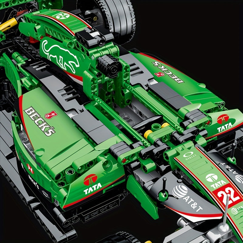 Formula Car Model Building Blocks Supercar Educational Toy