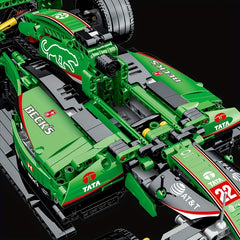 Formula Car Model Building Blocks Supercar Educational Toy