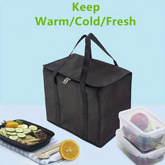 Folding Aluminum Foil Insulation Bag Outdoor Cooler Box