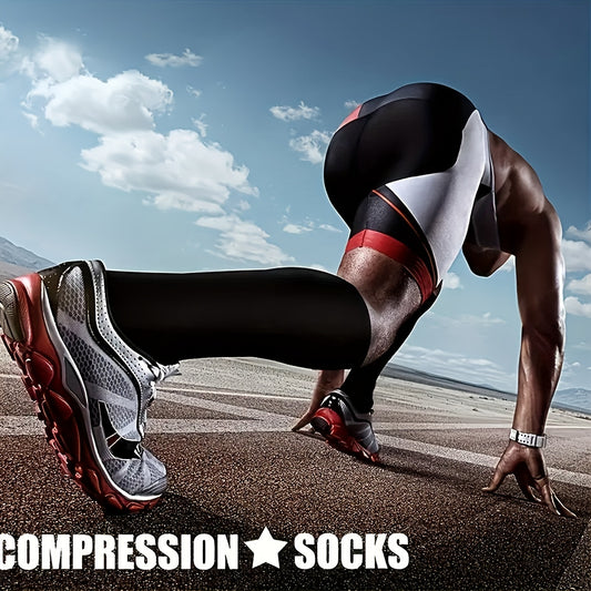 Copper Compression Socks For Women Men 15-20 Mmhg Knee High Socks