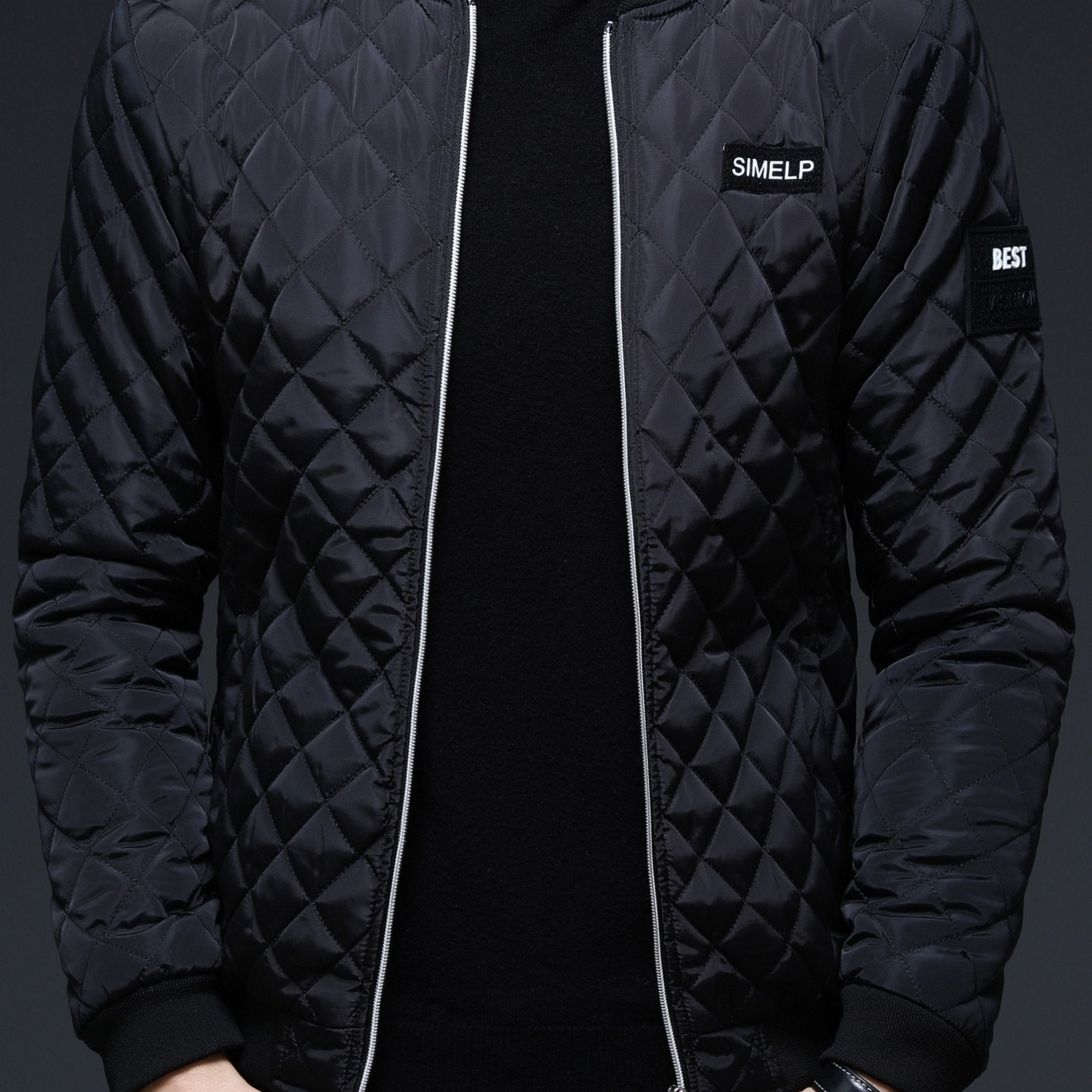 Men's Winter Thermal Jacket Baseball Collar Coat