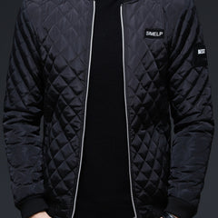 Men's Winter Thermal Jacket Baseball Collar Coat