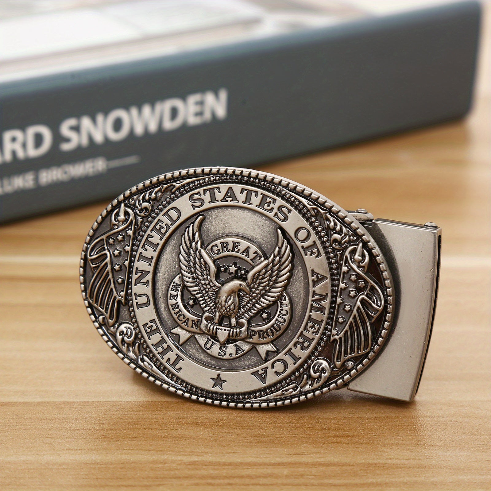 Men's Novelty Automatic Belt Buckle