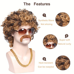 Men's Costume Halloween Party Accessories Set