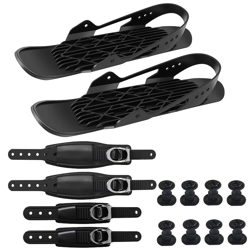 Mini Short Ski Skates for Outdoor Snow Skateboarding