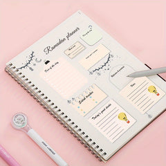 Ramadan Planner A5 Spiral Diary with Crescent Moon & Mosque Paper