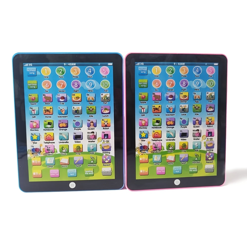Kids Learning Tablet Touch & Voice Activated English Vocabulary & Songs