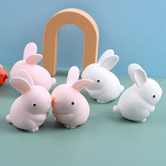 Easter Rabbit Stress Ball Squishy Toy Bunny Sensory Fidget Anxiety Reliever