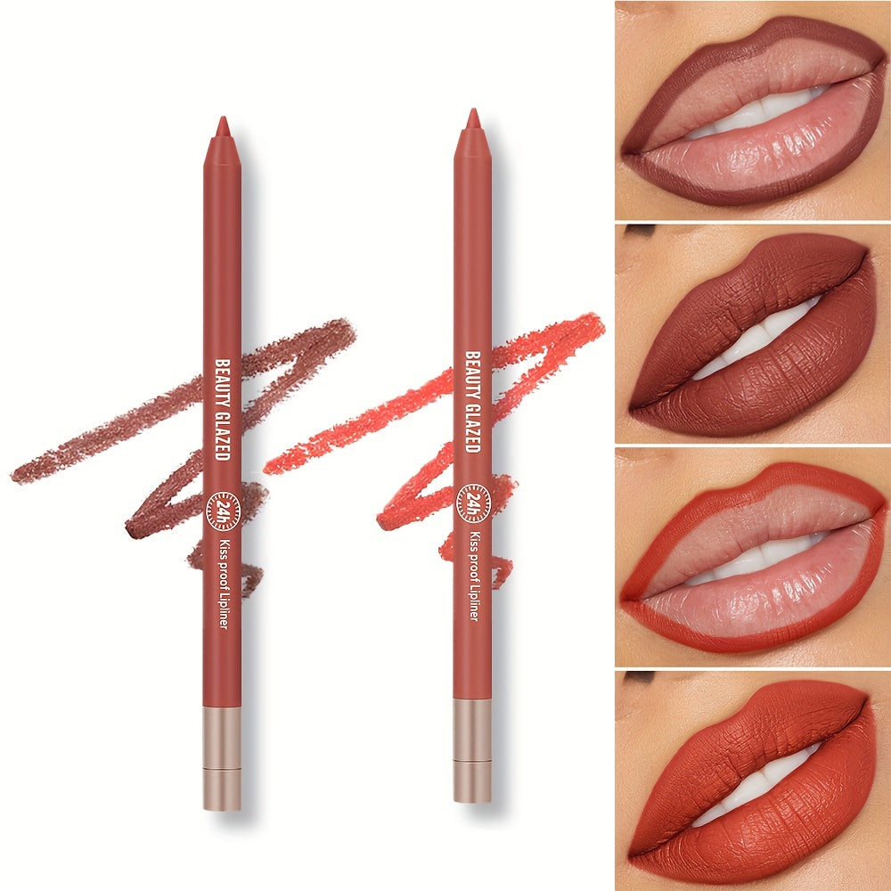 Waterproof Lip Liner Set for Matte Lipstick