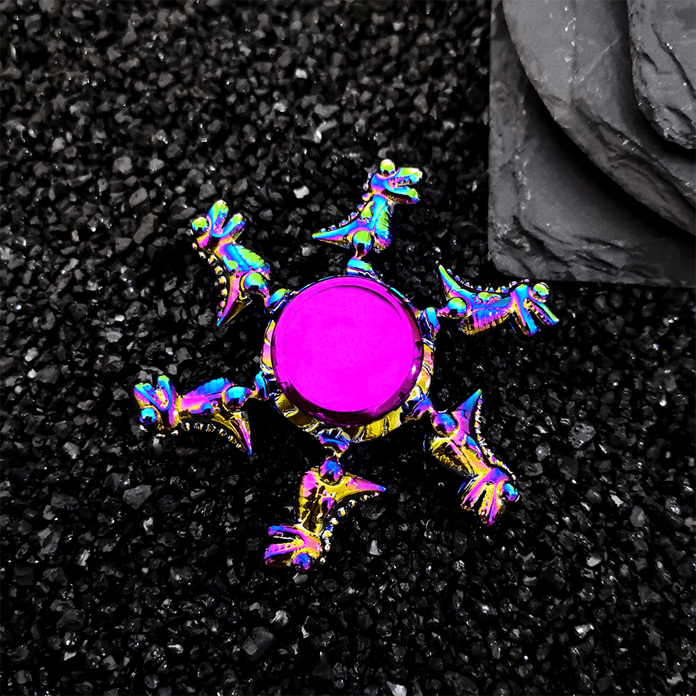 Dinosaur Fidget Spinner Metal Alloy Toy