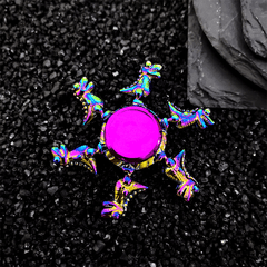 Dinosaur Fidget Spinner Metal Alloy Toy