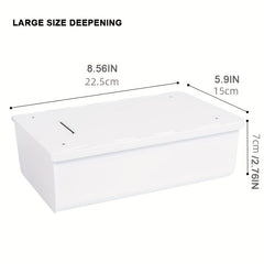 Under Desk Storage Drawer Self Adhesive Pencil Tray for Office