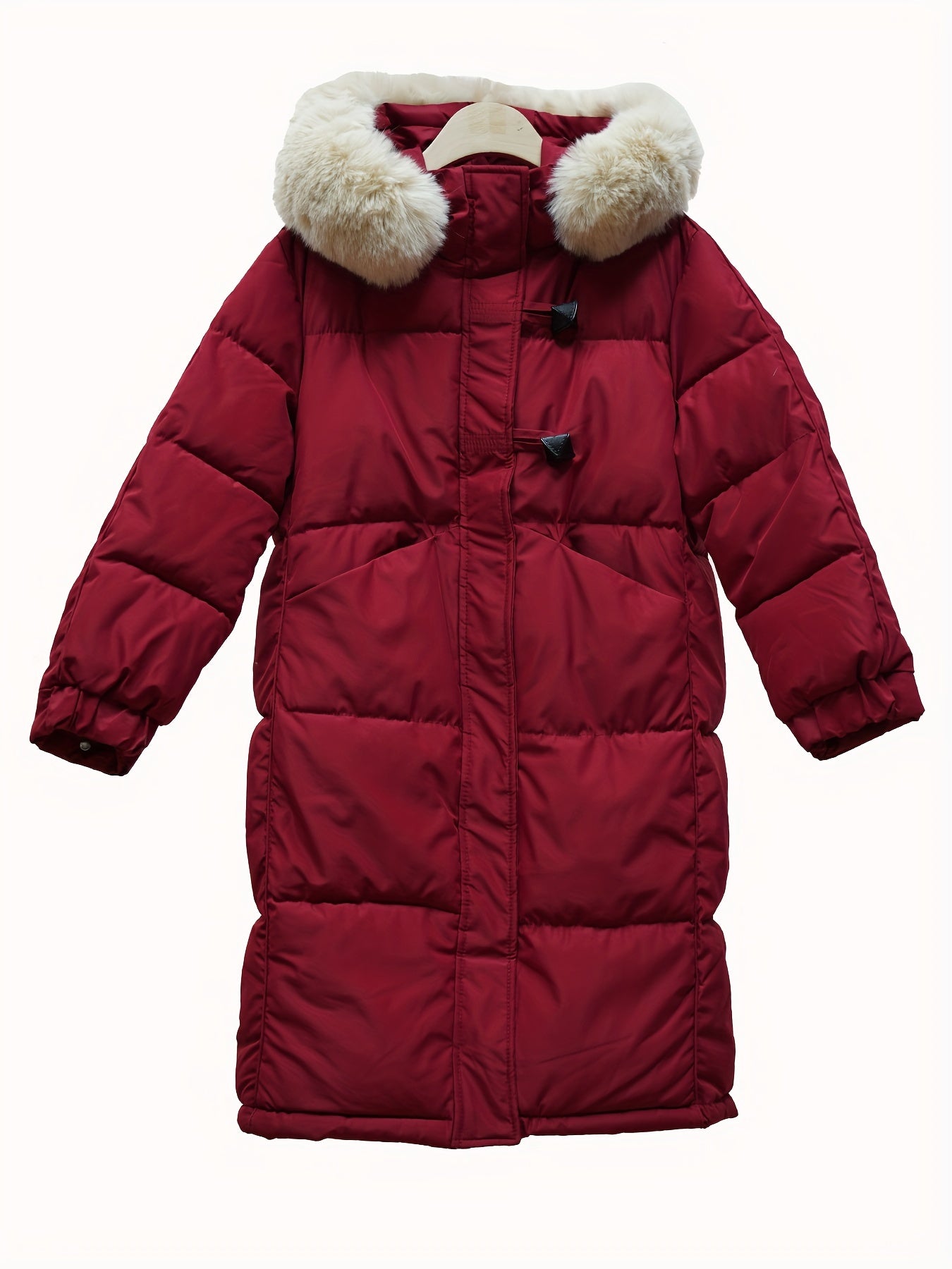 Over the Knee Puffer Jacket for Winter