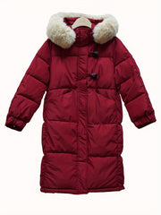 Over the Knee Puffer Jacket for Winter