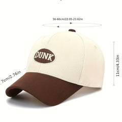 Unisex Embroidered Baseball Cap Cotton Couple Dad Hats