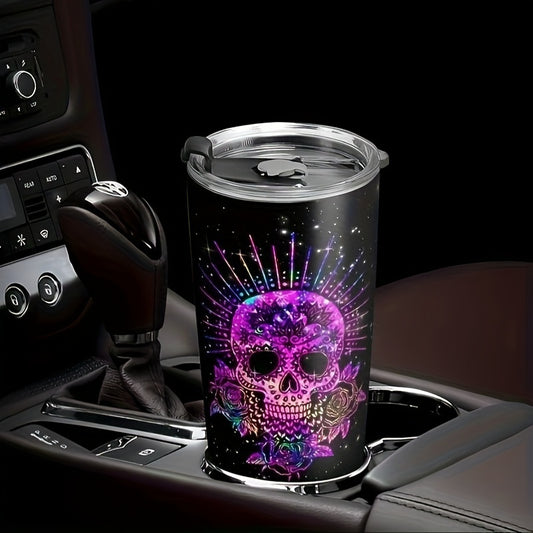 590ml 20oz Halloween Cartoon Water Cup Insulated Bottle