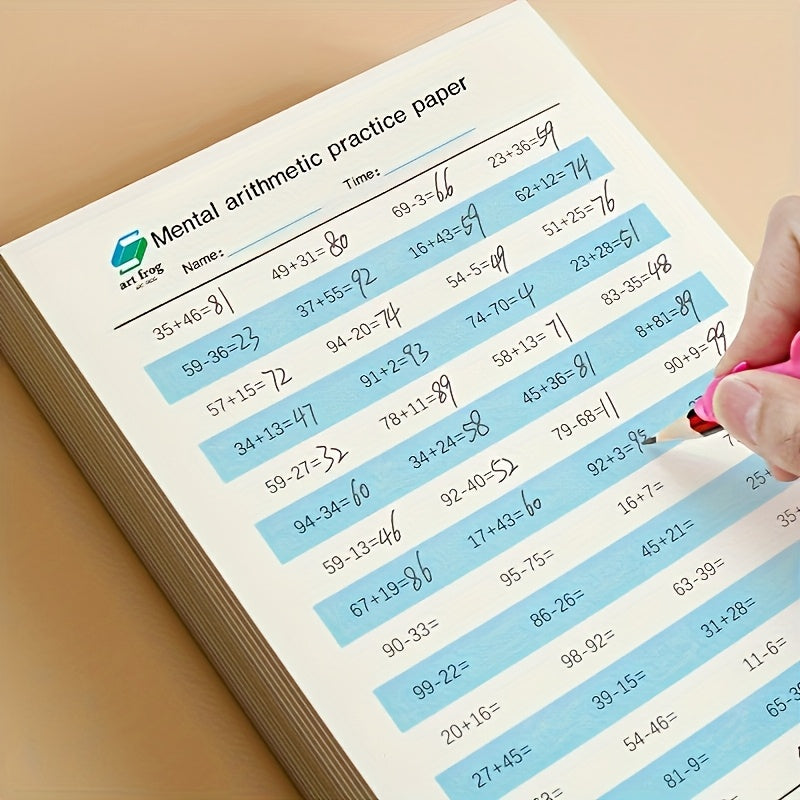 Mental Arithmetic Practice Papers English Version 160 Pages