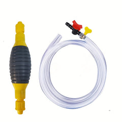Portable Manual Fuel Pump Hand Pump Hose Fuel Transfer Siphon Pump 2M Hose