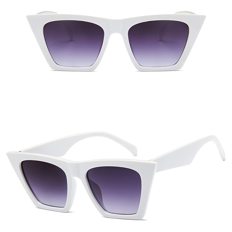 Cat Eye Sunglasses Women Square Oversized Shades Lady
