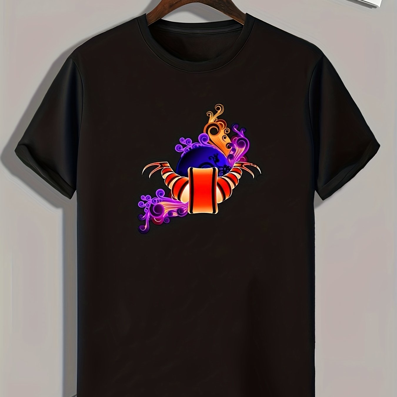 Art Pattern Print Men's Comfy Sports T-Shirt
