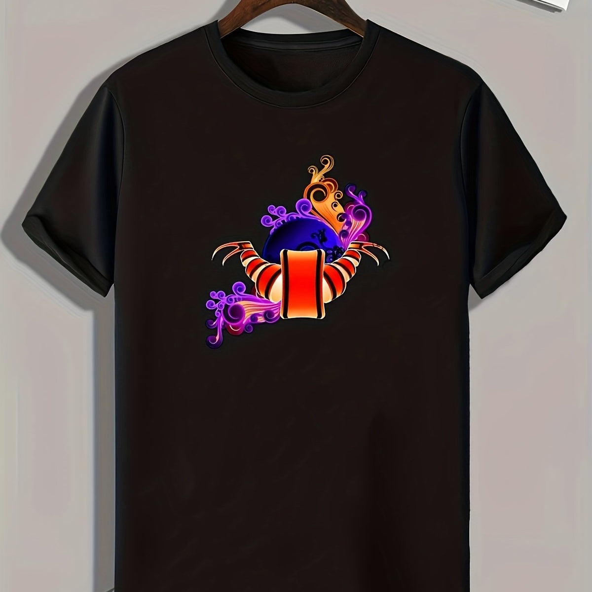 Art Pattern Print Men's Comfy Sports T-Shirt
