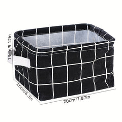 Cloth Storage Basket Makeup Storage Box Multifunctional Folding Sundries Storage