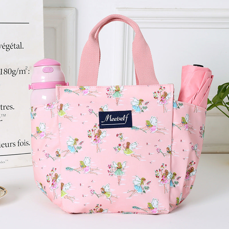 Oxford Cloth Lunch Bag Thermal Insulation Hand Bag