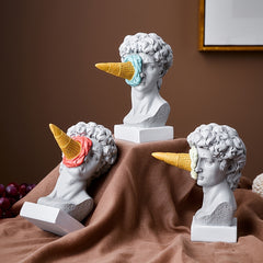 Mythology Ice Cream Statue for Home Decor