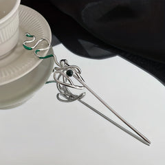 Metal Snake Shaped Hair Stick Hair Accessories For Women Girls