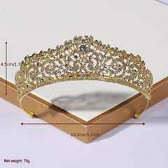 Rhinestone Crown Greek Goddess Style Crown Jewelry Headband