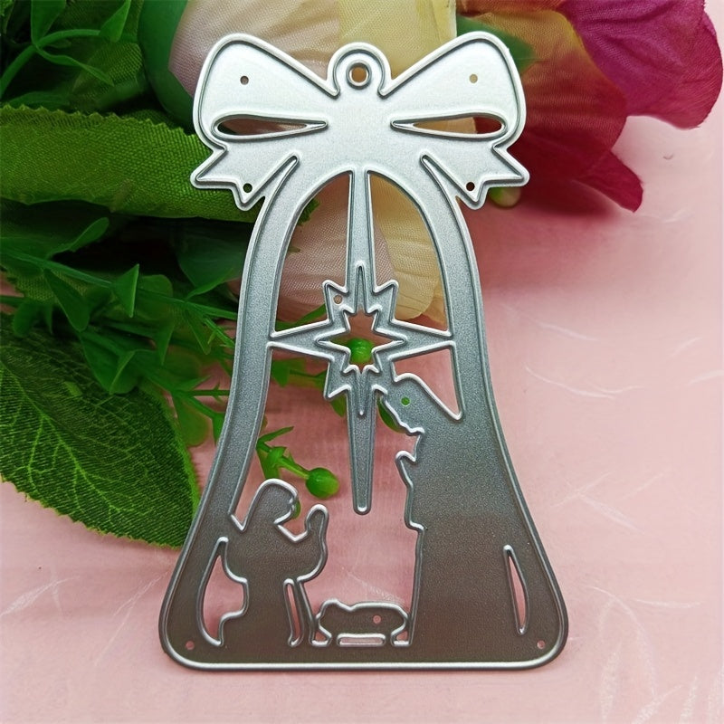 Faith Pendant Metal Mold for Paper Art Embossing