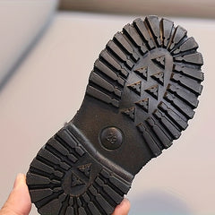 Girls' Lightweight Non-slip Zipper Boots for Spring and Autumn