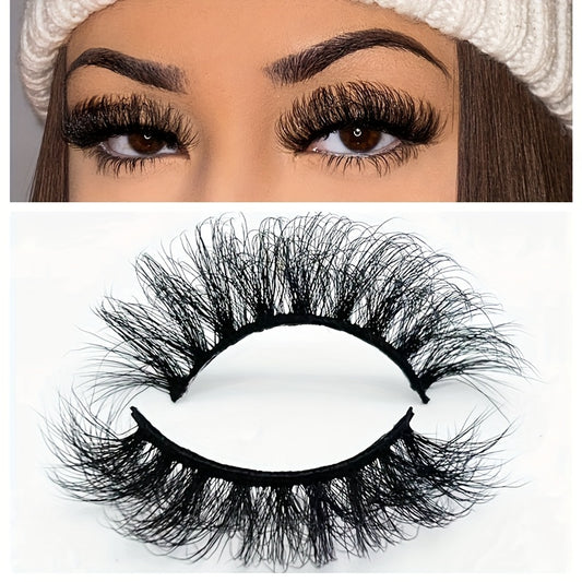 Soft & Fluffy 20mm Lashes Long & Wispy False Eyelashes for Natural Look