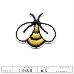 Insect Series Cartoon Embroidery Patch Bee Butterfly Ironing Patch