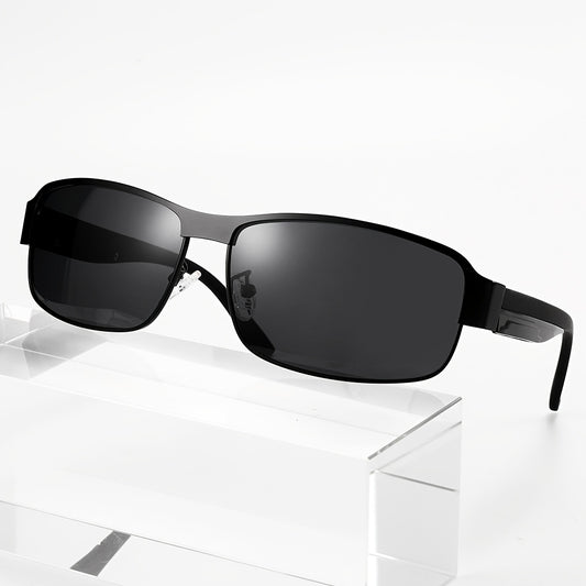 Men's Polarized Sunglasses Square Frame Lightweight High Sunglasses