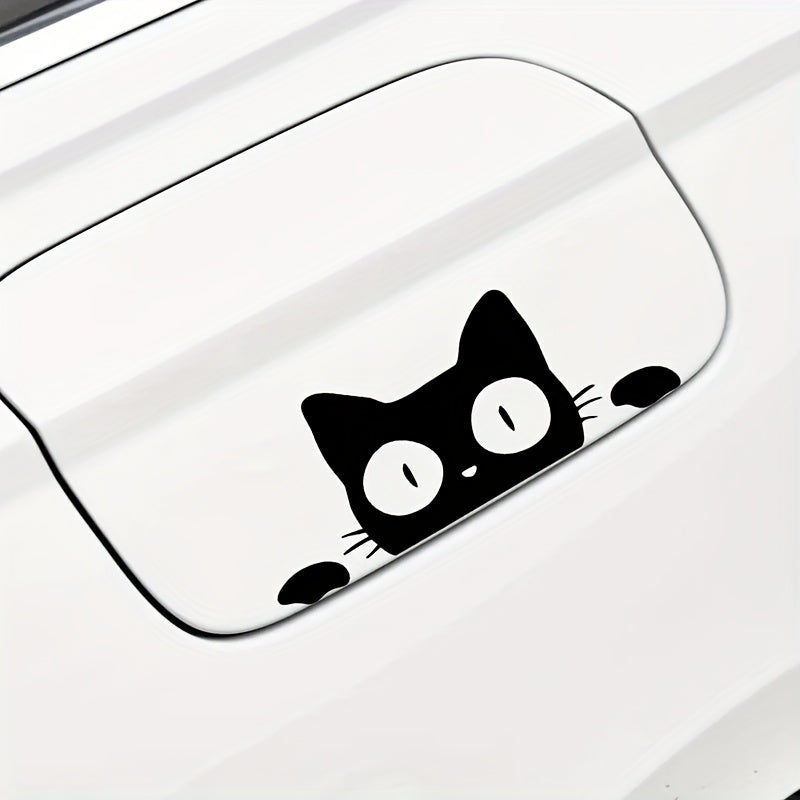 Lovely Cat Car Stickers for Motorcycle Car Rear View Mirror