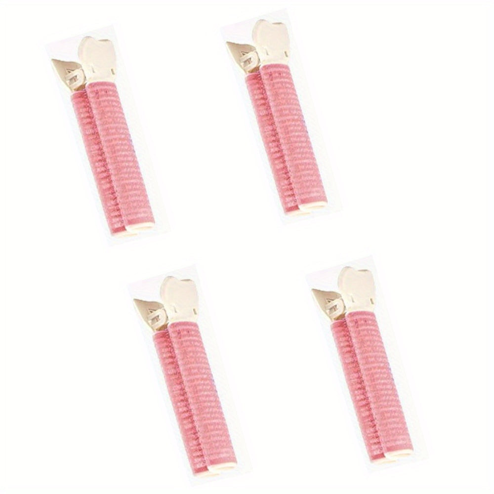 4PCS Colorful Fluffy Hair Clip for Braid Women's Head Accessory