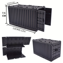 3 in 1 Military Container Building Blocks Educational Toys