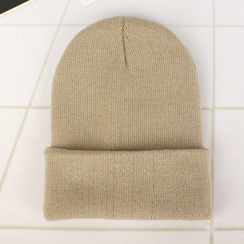 Autumn&Winter Fluorescent Knitted Couple Wool Cap