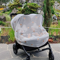 Universal Stroller Mosquito Net Full Coverage Breathable Summer Net
