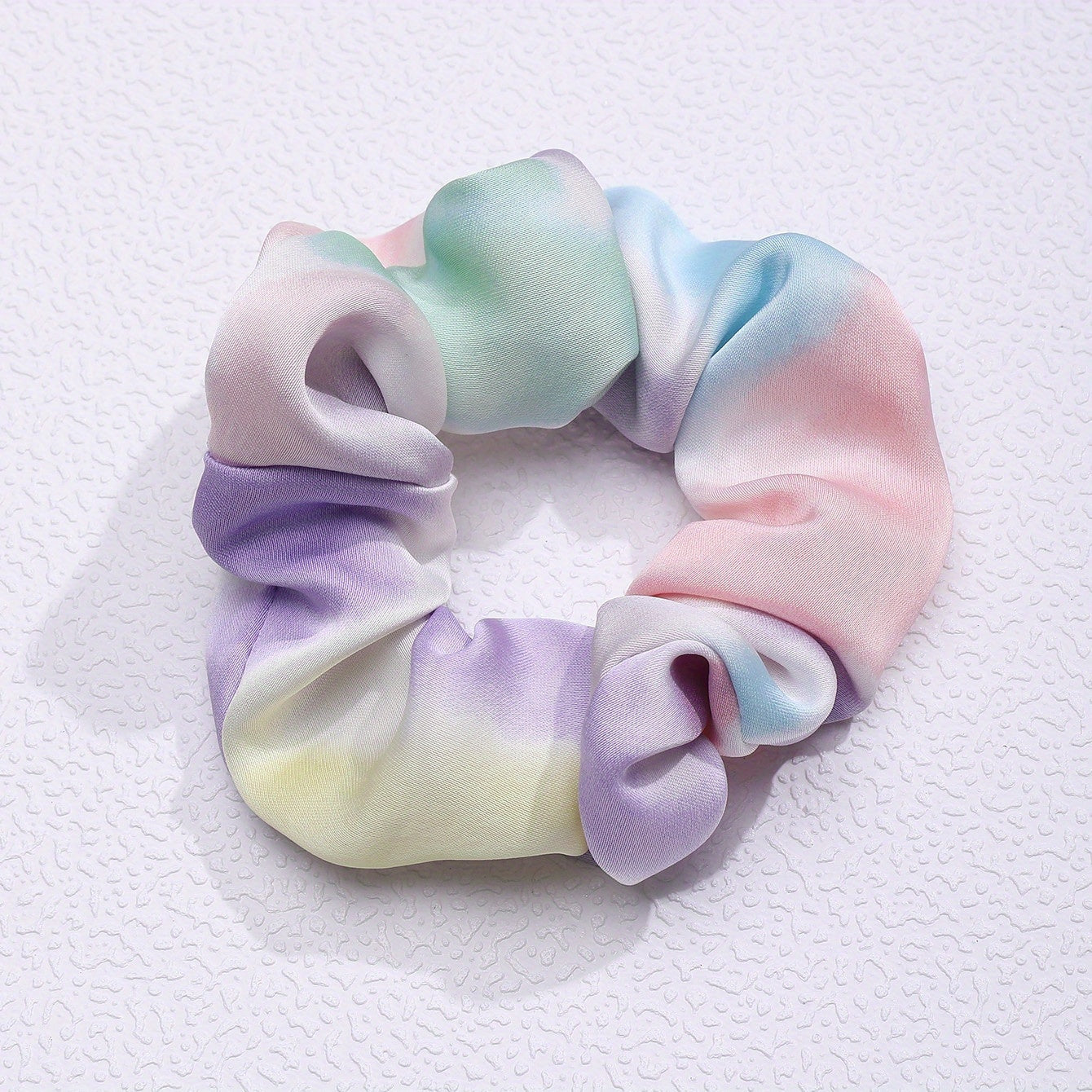 Fabric Large Gradient Scrunchie Hair Tie Hair Accessories