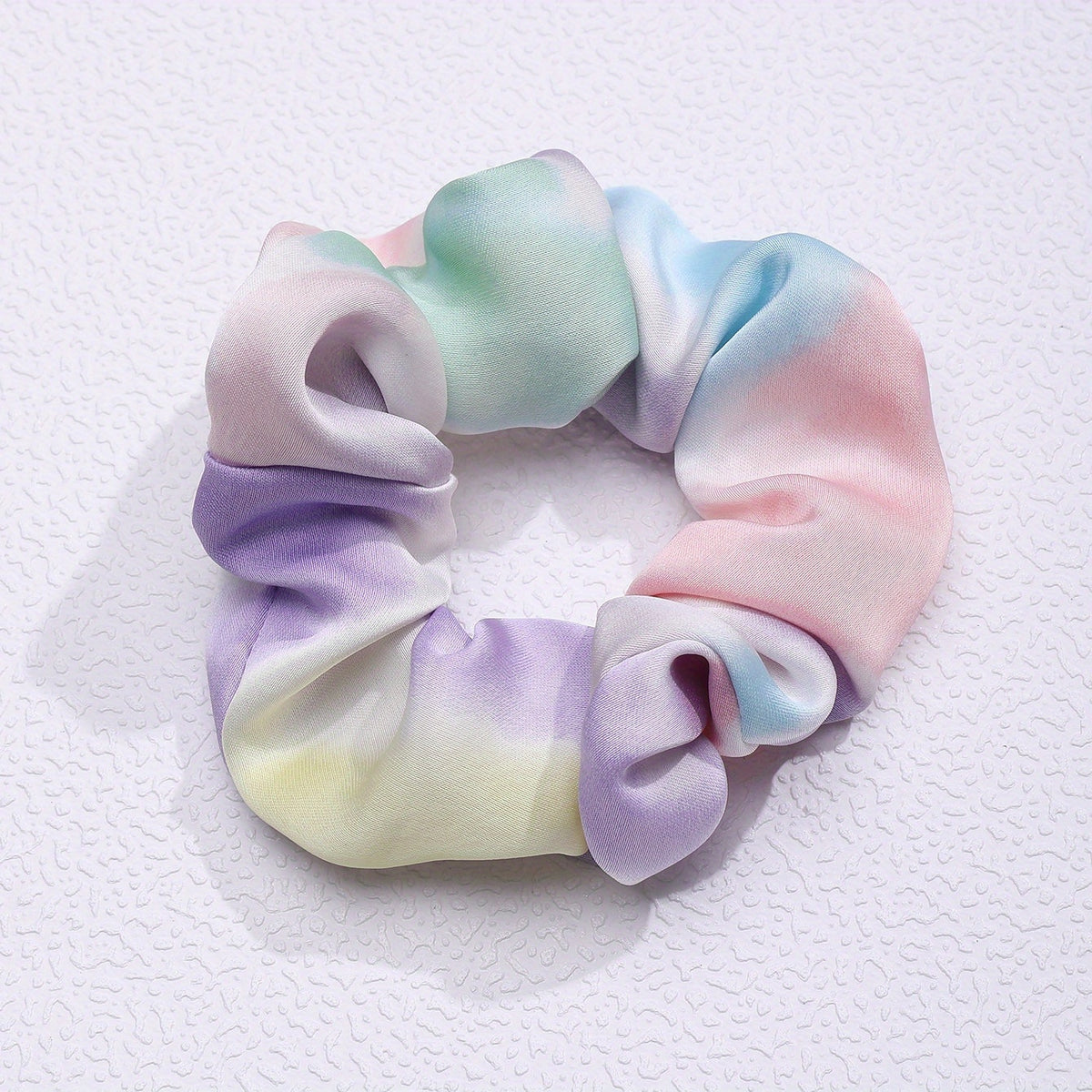 Fabric Large Gradient Scrunchie Hair Tie Hair Accessories