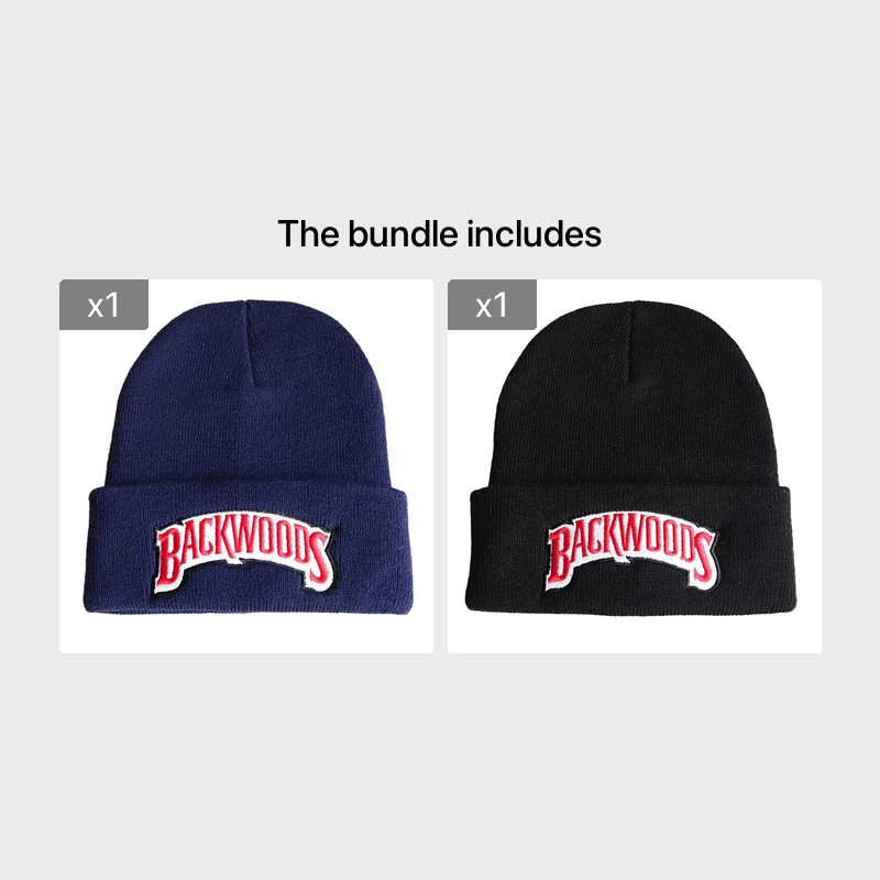 Mens Personalized Embroidered Knitted Beanie