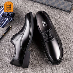 LAORENTOU Men's Leather Dress Shoes Lightweight Formal Business Party