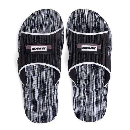 Men's Non Slip Slides Open Toe Shoes Indoor Outdoor Beach Shower